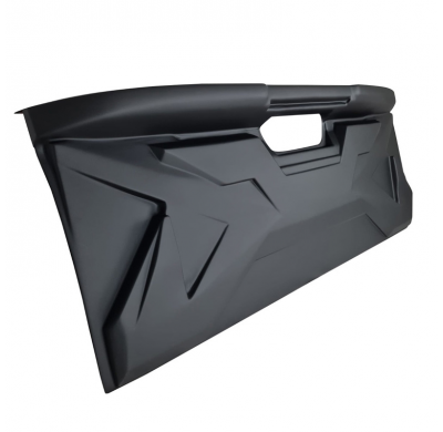 Cubierta de portón trasero Oneway adecuada para Nissan Navara NP300 (D23) 2014-2021 - Negro mate