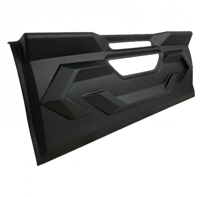 Cubierta para portón trasero Oneway apta para Toyota Hilux 8.ª generación 2015-2020 - Negro mate