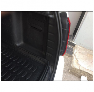 Protector interior de maletero Oneway compatible con Dacia Duster I 2010-2017 - Negro mate