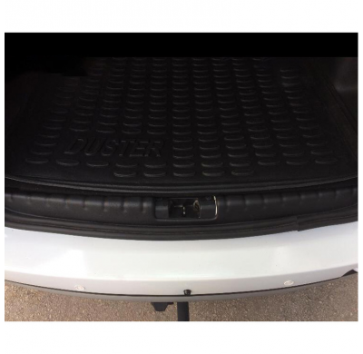Protector interior de maletero Oneway compatible con Dacia Duster I 2010-2017 - Negro mate