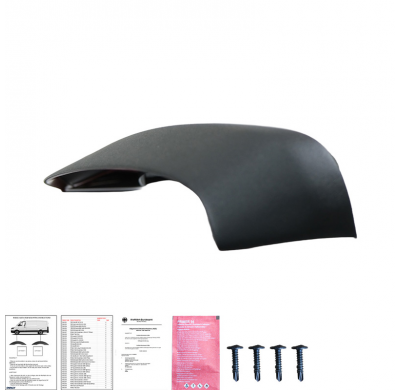 Embellecedores de paso de rueda Oneway Set adecuados para Volkswagen Transporter T5/T5.1 2003-2015 (distancia entre ejes corta y