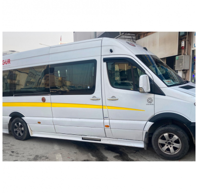 Embellecedores de paso de rueda Oneway Set compatibles con Mercedes Sprinter W906 Facelift 2014-2018 - Versión 2 - Negro mate