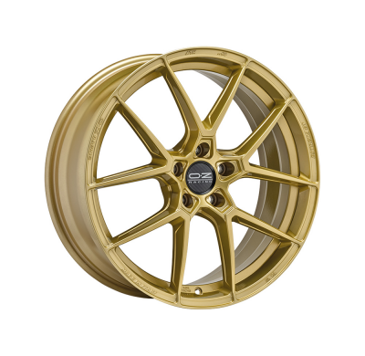 LLANTA ESTREMA GT HLT 8.5x18ET30 5x114.3 OZ RACING RACE GOLD