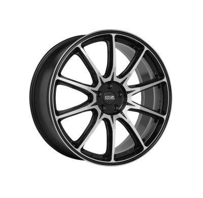 LLANTA HYPER XT HLT 10X22 ET 50 5x120 OZ RACING GLOSS BLACK DIAMOND CUT