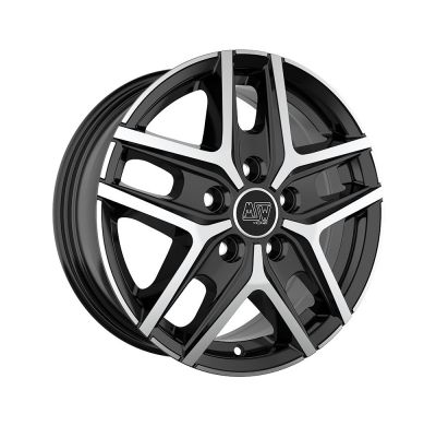 LLANTA MSW 40 VAN 6,5x16 ET 55 5x130 MSW GLOSS BLACK FULL POLISHED