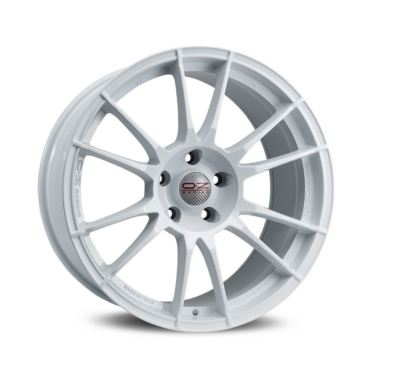 LLANTA ULTRALEGGERA 8x17 ET 55 5x108 OZ RACING WHITE