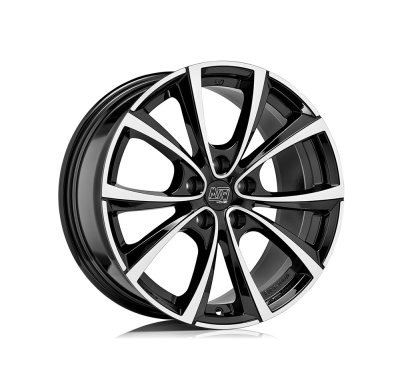 LLANTA MSW 27T 9,5x19 ET 40 5x120 MSW GLOSS BLACK FULL POLISHED