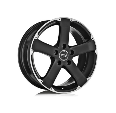 LLANTA MSW 46 7,5x17 ET 30 6x114,3 MSW MATT BLACK FULL POLISHED