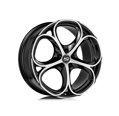 LLANTA MSW 82 9x18 ET 34 5x110 MSW GLOSS BLACK FULL POLISHED