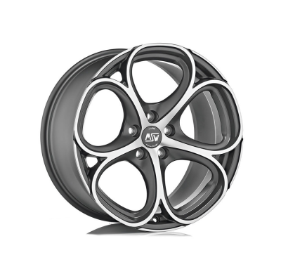 LLANTA MSW 82 8x18 ET 35 5x110 MSW MATT GUN METAL FULL POLISHED (MGMFP)
