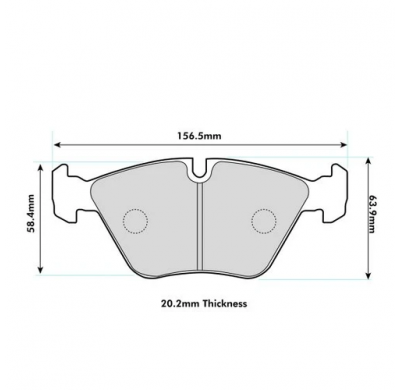 Pastillas De Freno Pbs Prorace Delanteras Bmw 3 (E46) 330d Kw: Año: