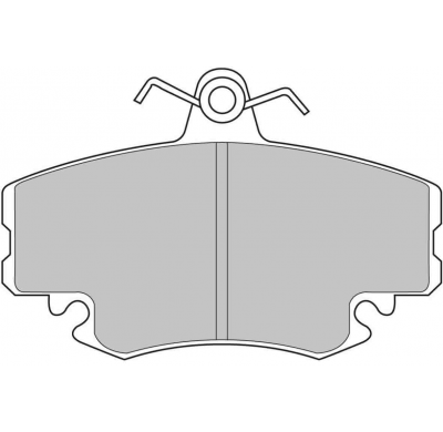 Pastillas de freno PBS PRORACE DELANTERAS CITROËN ZX 1.4 KW:37 Año: 1991 > 1992