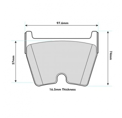 Pastillas De Freno Pbs Prorace Delanteras Audi R8 4.2 Fsi Quattro Kw:309 Año: 2007 > 2010