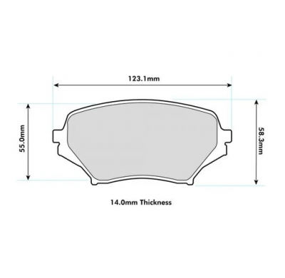 Pastillas de freno PBS PRORACE DELANTERAS MAZDA MX5 III (NC) 2.0 KW:118 Año: 2008 >