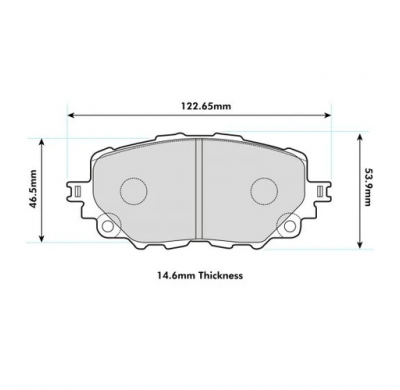 Pastillas de freno PBS PRORACE DELANTERAS FIAT 124 Spider 1.4 KW:125 Año: 2016 >