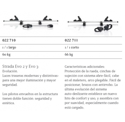 Adaptador Atera Strada  EVO  para 4ª bici