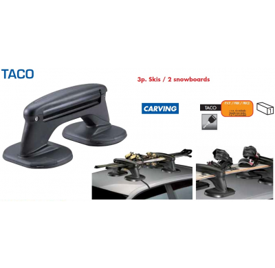 PORTA SKIS MAGNÉTICO 3 SKIES./ 2 SNOWBOARD CARVING