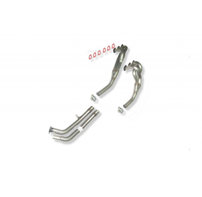 Colector De Escape Tubular Inoxidable / Bmw 323 E-30 82-85 Rc Racing