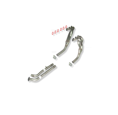 Colector De Escape Tubular Inoxidable / Bmw 325i / Bmw 320i E-30 Cabriolet 89-91 Rc Racing