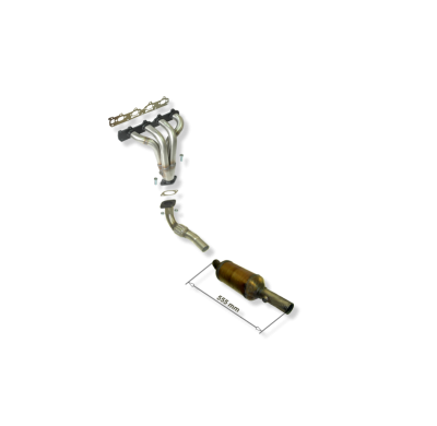 Colector De Escape Tubular Inoxidable / Opel Astra G 2.2i 16v Coupe 10/00- Rc Racing