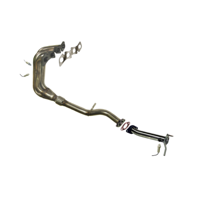 Colector De Escape Tubular Inoxidable / Alfa Romeo 147 1.6i 16v Twin Spark 09/00- Rc Racing