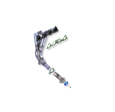 Colector De Escape Tubular Inoxidable / Peugeot 206 1.4i 16v Xs 38787 Rc Racing