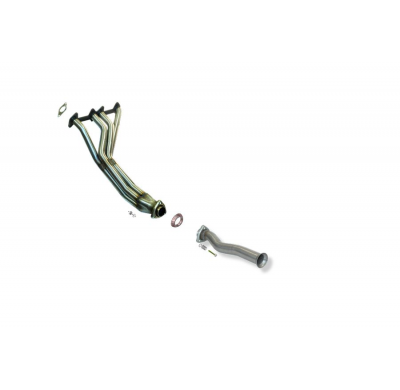 Colector De Escape Tubular Inoxidable / Peugeot 205 1.9 8v Gti 01/90-01/94 Rc Racing