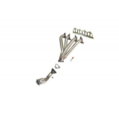 Colector De Escape Tubular Inoxidable / Renault Megane 2.0i 8v Coupe 95-99 Rc Racing