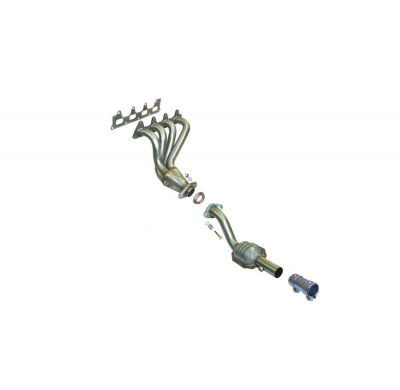 Colector De Escape Tubular Inoxidable / Renault Megane Ii Coupe Cabrio 1.6i 16v 10/02- Rc Racing