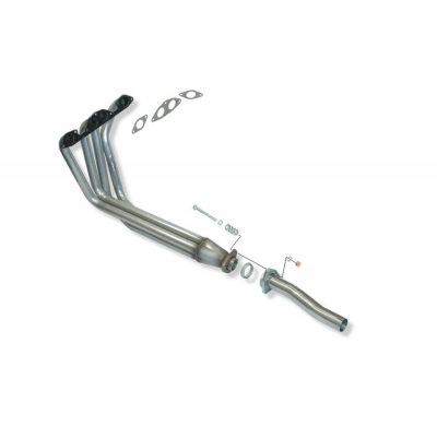 Colector De Escape Tubular Inoxidable / Seat Ibiza / Seat Ronda / Seat Malaga 1.2i 8v System Porsche 85-92 Rc Racing