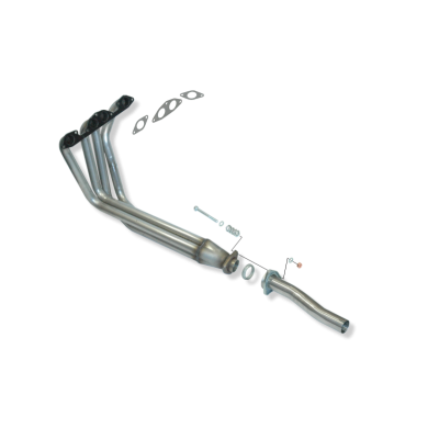 Colector De Escape Tubular Inoxidable / Seat Ibiza / Seat Ronda / Seat Malaga 1.7 Xsi   Rc Racing