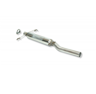 Escape Trasero Inoxidable Grupo-N Competicion / Volkswagen Golf I 1.8i 8v Cabrio Gli 84-87 Rc Racing