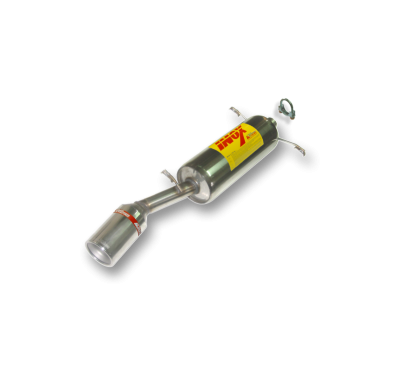 Escape Trasero Inoxidable / Volkswagen Golf I 1.8i 8v Cabrio Gli 84-87 Rc Racing