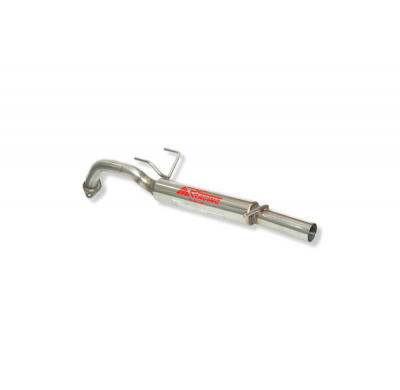 Escape Trasero Inoxidable Grupo-N Competicion / Hyundai Coupe 1.6i 16v 00- Rc Racing