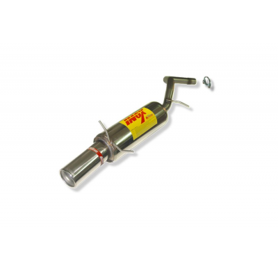 Escape Trasero Inoxidable / Renault Megane 1.4i 8v Coupe 95- Rc Racing