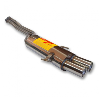 Escape Trasero Inoxidable No Homologado / Bmw 328i / Bmw 325i E-36 Berlina 92-96 Rc Racing