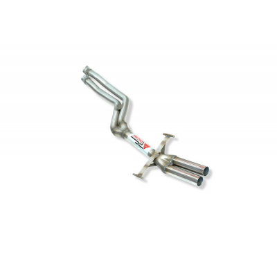 Escape Trasero Inoxidable Grupo-a Competicion / Bmw 328i / Bmw 325i E-36 Berlina 96- Rc Racing