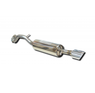 Escape Trasero Inoxidable No Homologado / Volkswagen Golf Iv / Audi A3 / Volkswagen Beetle / Seat Leon 1.9i Tdi 10/97- Rc Racing