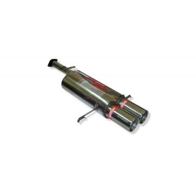 Escape Trasero Inoxidable No Homologado / Subaru Impreza 4wd 2.0i Wrx 0 Rc Racing