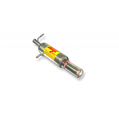 Escape Trasero Inoxidable No Homologado / Peugeot 307cc 1.6i 16v Cabrio 02- Rc Racing