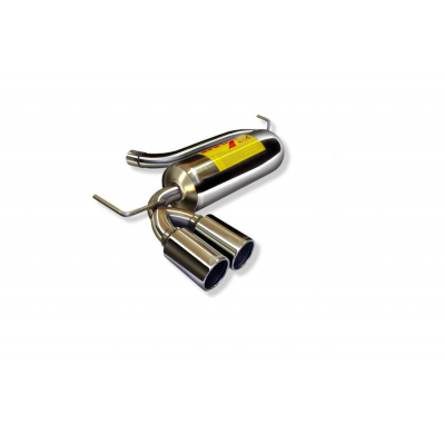 Escape Trasero Inoxidable / Volkswagen Golf Iv 1.9i Tdi 4*4 00- Rc Racing