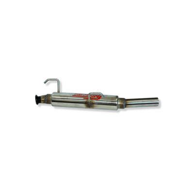 Escape Trasero Inoxidable Grupo-N Competicion / Peugeot 206 1.4 Hdi 02- Rc Racing