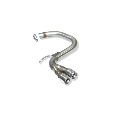 Escape Trasero Inoxidable Grupo-a Competicion / Volkswagen Golf V / Audi A3 / Seat Leon 2.0 Fsi 06- Rc Racing