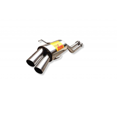 Escape Trasero Inoxidable No Homologado / Bmw M3 E-36 3.2 24v Coupe 96-99 Rc Racing