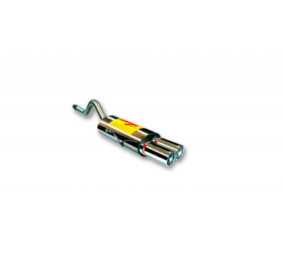 Escape Trasero Inoxidable No Homologado / Renault  Clio Ii 1.4i 16v Fase Iv 01- Rc Racing