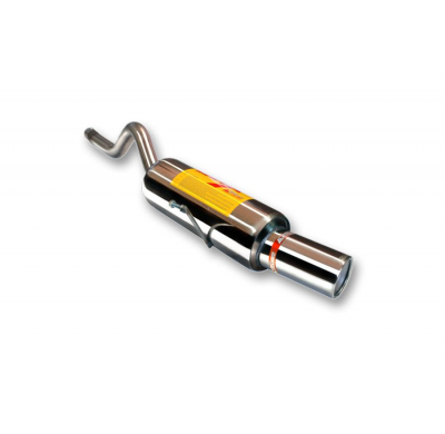 Escape Trasero Inoxidable No Homologado / Renault  Clio Ii 1.4i 16v Fase Iv 01- Rc Racing