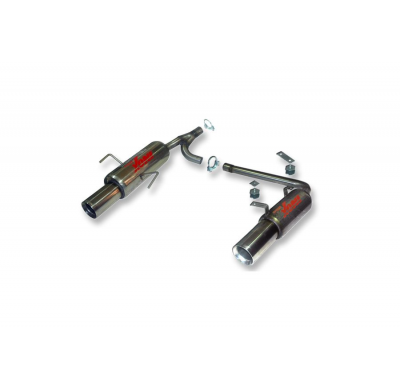 Escape Trasero Inoxidable No Homologado / Opel Astra H Gtc Coupe 1.9 Cdti 05- Rc Racing