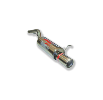 Escape Trasero Inoxidable No Homologado / Mazda 2 / Ford Fiesta  1.6i 39144 Rc Racing