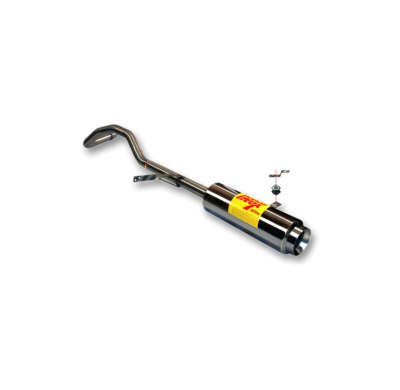 Escape Trasero Inoxidable No Homologado / Renault Scenic Ii / Renault Scenic / Renault Megane Ii 1.5 Dci 09/02-08/05 Rc Racing