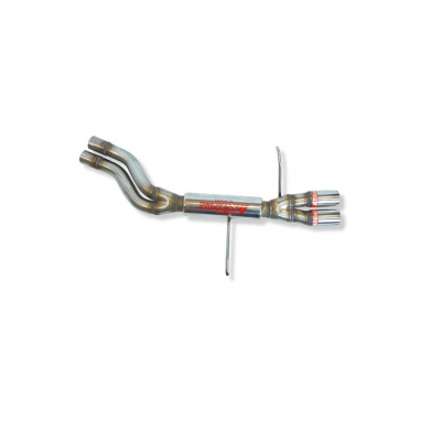 Escape Trasero Inoxidable Grupo-N Competicion / Bmw 320i / Bmw 325i  E-46 2.2 09/00-09/05 Rc Racing